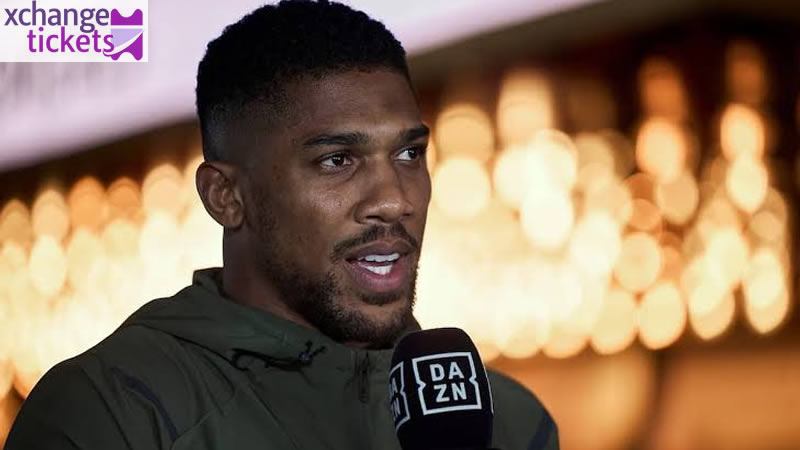 Anthony vs Tyson Tickets | Sell Anthony Joshua vs Tyson Fury Tickets