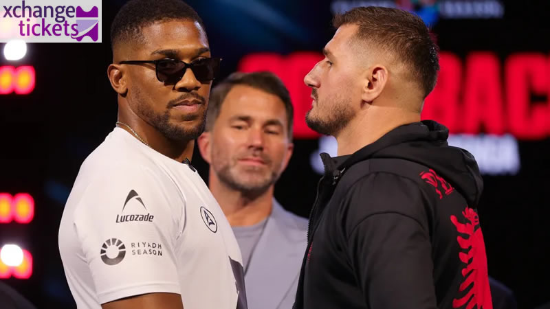 
Anthony Joshua vs Tyson Fury Tickets | Joshua vs Fury Tickets