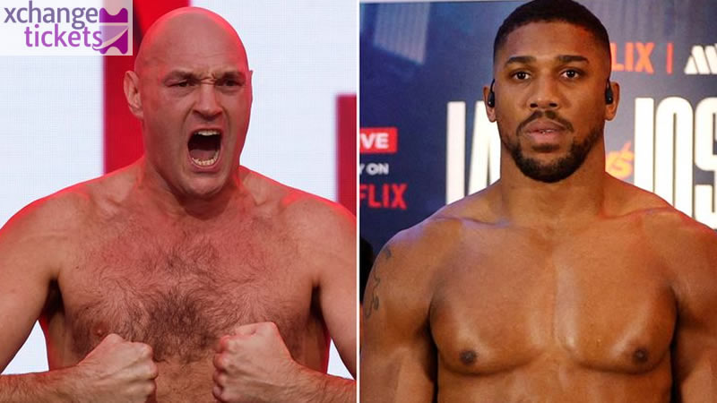 Anthony vs Tyson Tickets | Sell Anthony Joshua vs Tyson Fury Tickets