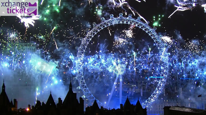 
London New Year Eve Fireworks 2027 Tickets | London Fireworks Tickets 2026
