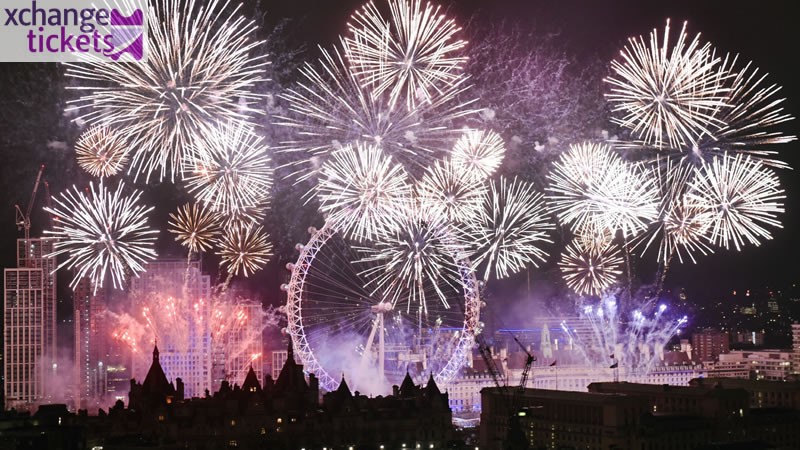 London New Year Eve Fireworks 2027 Tickets | London Fireworks Tickets 2026