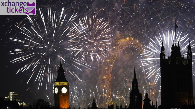 London New Year Eve Fireworks 2027 Tickets | London Fireworks Tickets 2026