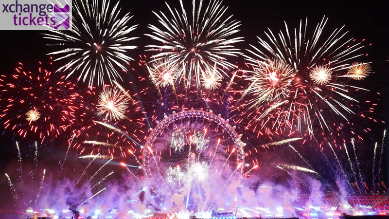London New Year Eve Fireworks 2027 Tickets | London Fireworks Tickets 2026
