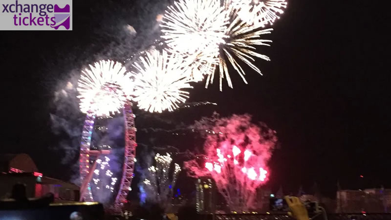 London New Year Eve Fireworks 2027 Tickets | London Fireworks Tickets 2026