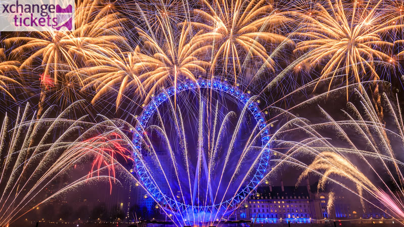 London New Year Eve Fireworks 2027 Tickets | London Fireworks Tickets 2026