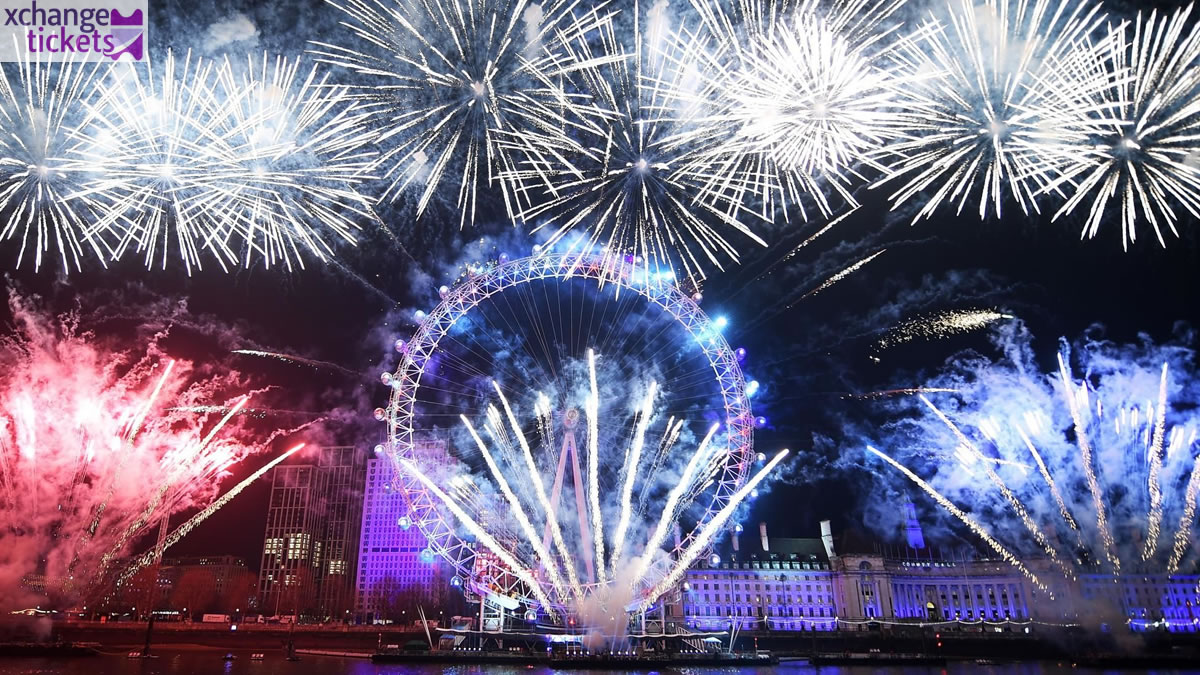 London New Year Eve Fireworks 2027 Tickets | London Fireworks Tickets 2026
