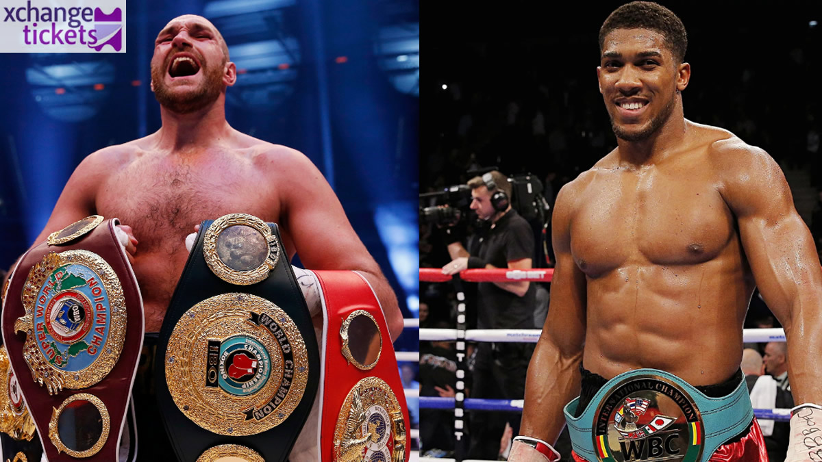Anthony Joshua vs Tyson Fury Tickets
