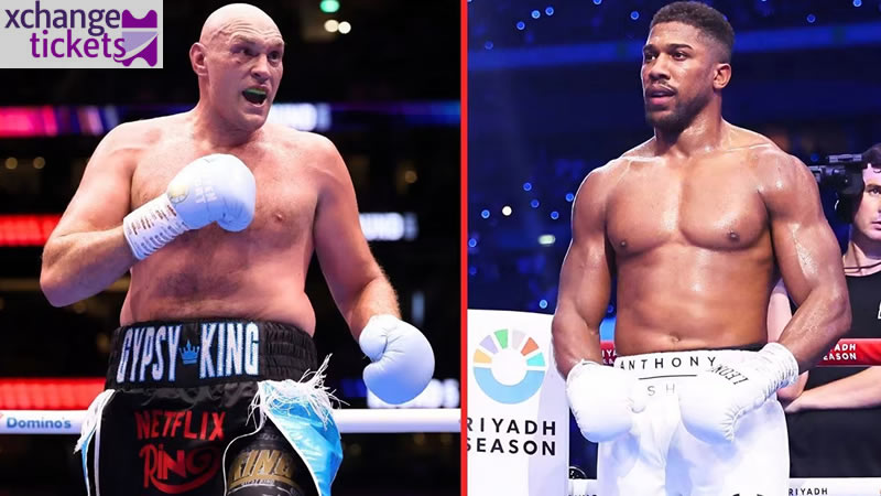 Anthony Joshua vs Tyson Fury Tickets