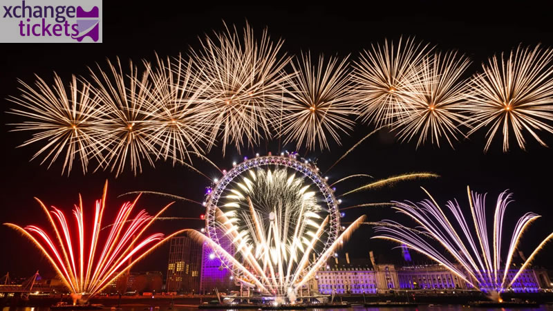 London New Year Eve Tickets | London New Year Fireworks Tickets