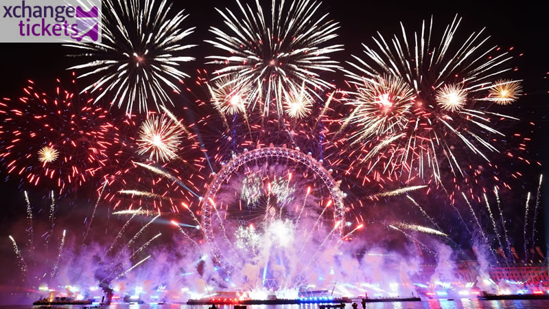 London New Year Eve Tickets | London New Year Fireworks Tickets