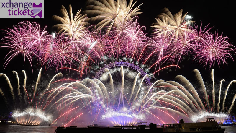 London New Year Eve Tickets | London New Year Fireworks Tickets