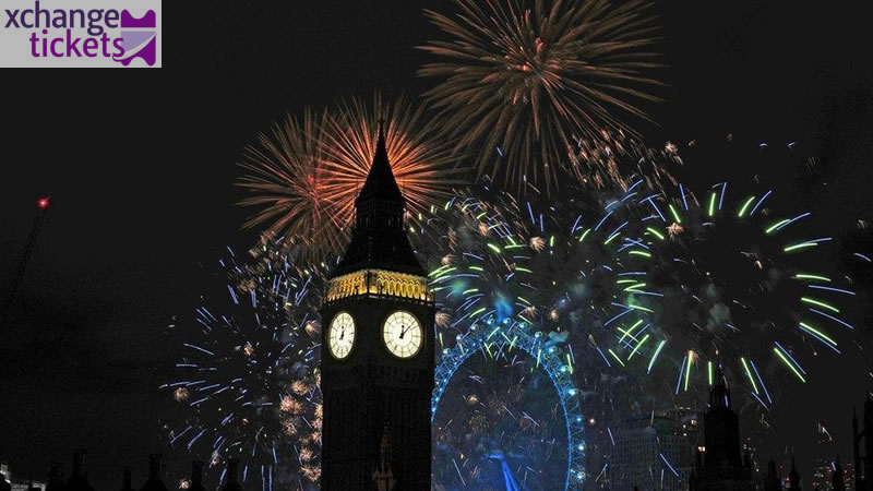 London New Year Eve Tickets | London New Year Fireworks Tickets