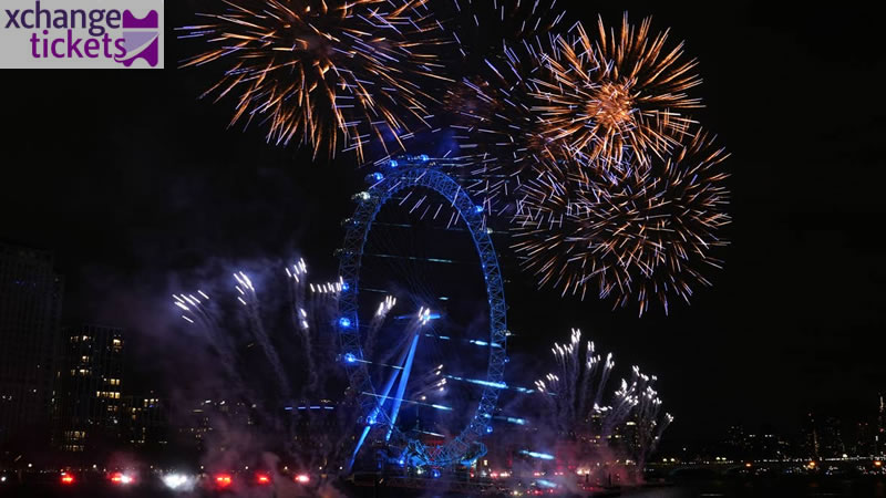 London New Year Eve Fireworks 2027 Tickets | London Fireworks Tickets 2026