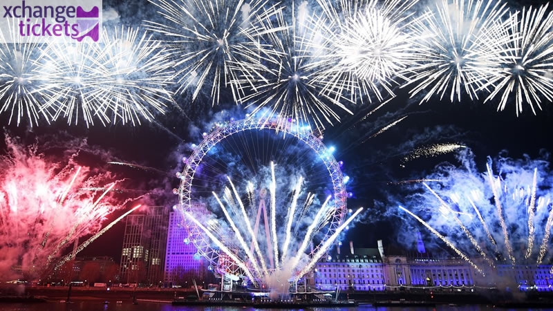 London New Year Eve Tickets | London New Year Fireworks Tickets
