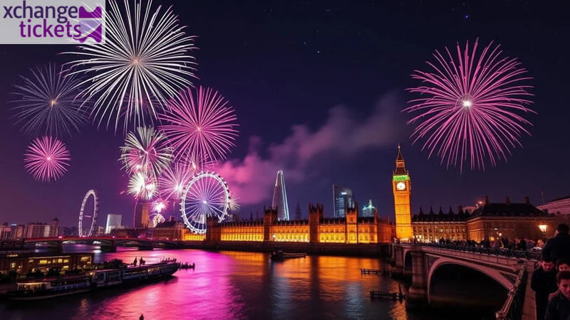 New Year Eve Fireworks Tickets | London New Year Fireworks Tickets