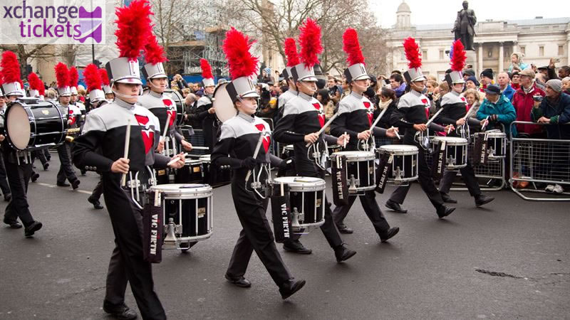 London Parade Tickets | London New Year Parade 2027 Tickets