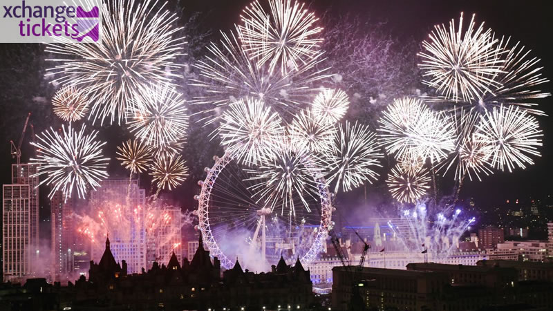 London New Year Fireworks Tickets | London New Year Eve Fireworks Tickets