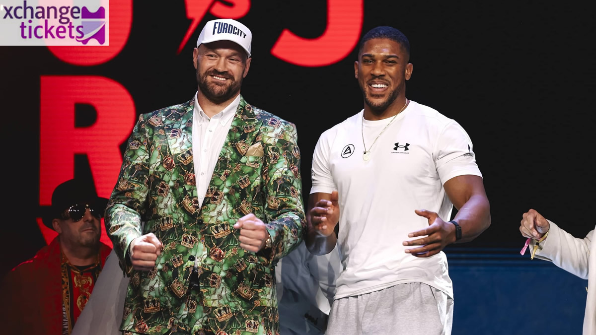 Anthony Joshua vs Tyson Fury Tickets | Sell Anthony Joshua vs Tyson Fury Tickets