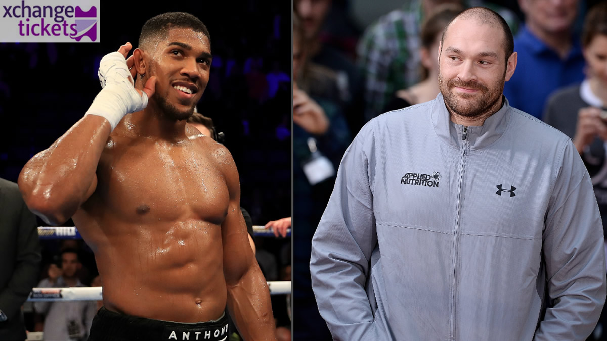 Joshua vs Fury Tickets | Anthony vs Tyson Tickets