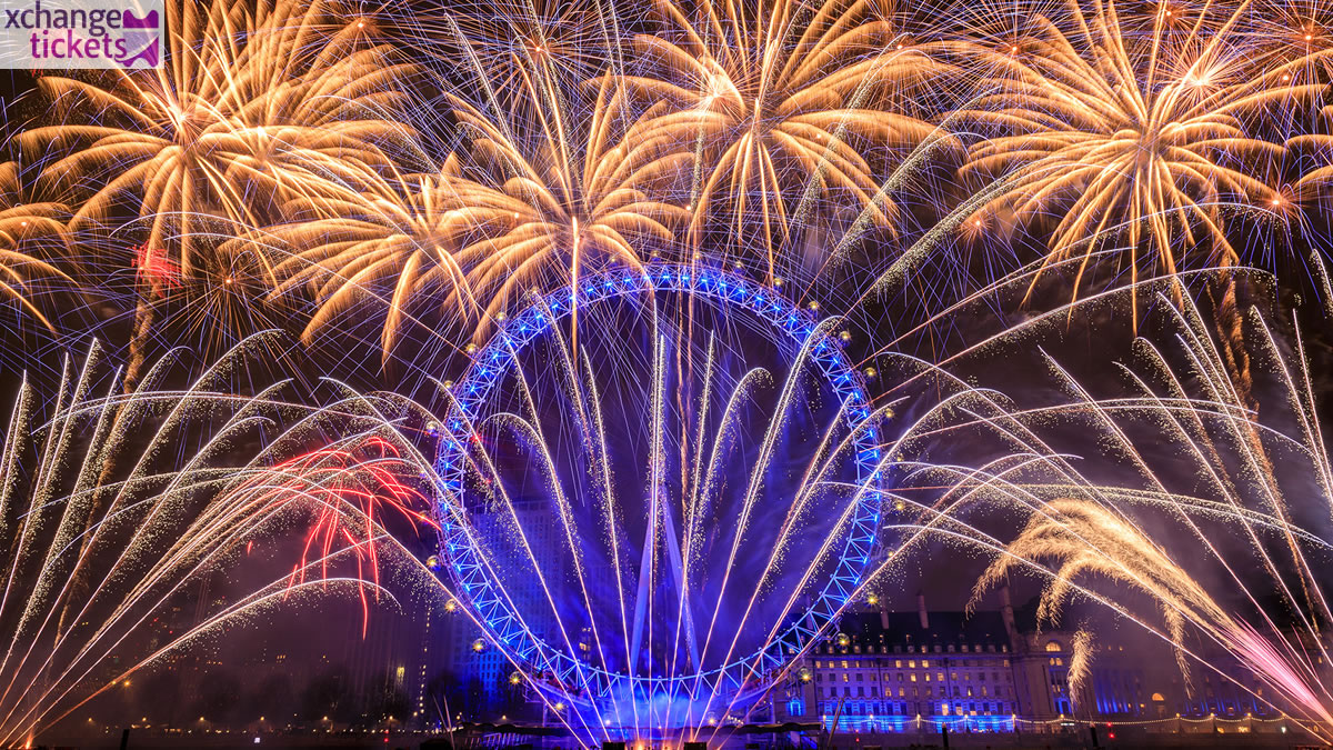 London New Year Fireworks Tickets | London New Year Eve Fireworks Tickets