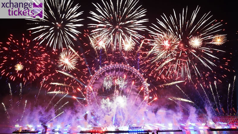 London New Year Fireworks Tickets | London New Year Eve Fireworks Tickets