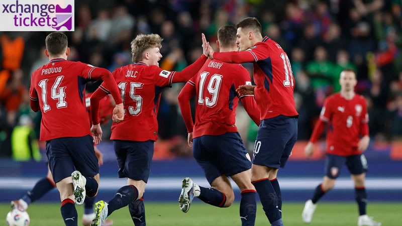 England Vs Czech Republic Tickets