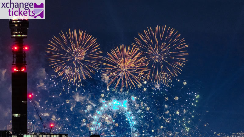 London New Year Fireworks Tickets