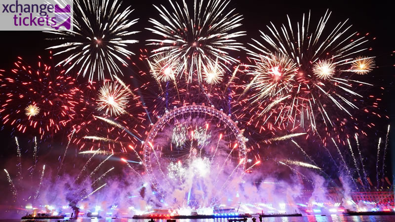 London New Year Fireworks Tickets | London New Year Eve Fireworks Tickets