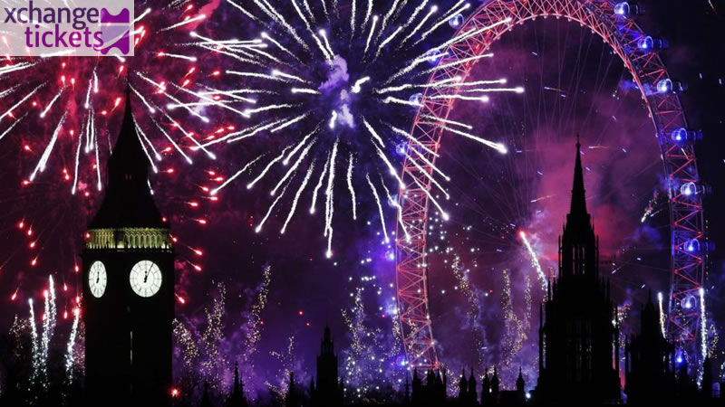 London New Year Fireworks Tickets | London New Year Eve Fireworks Tickets