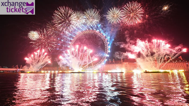 London New Year Fireworks Tickets | London New Year Eve Fireworks Tickets